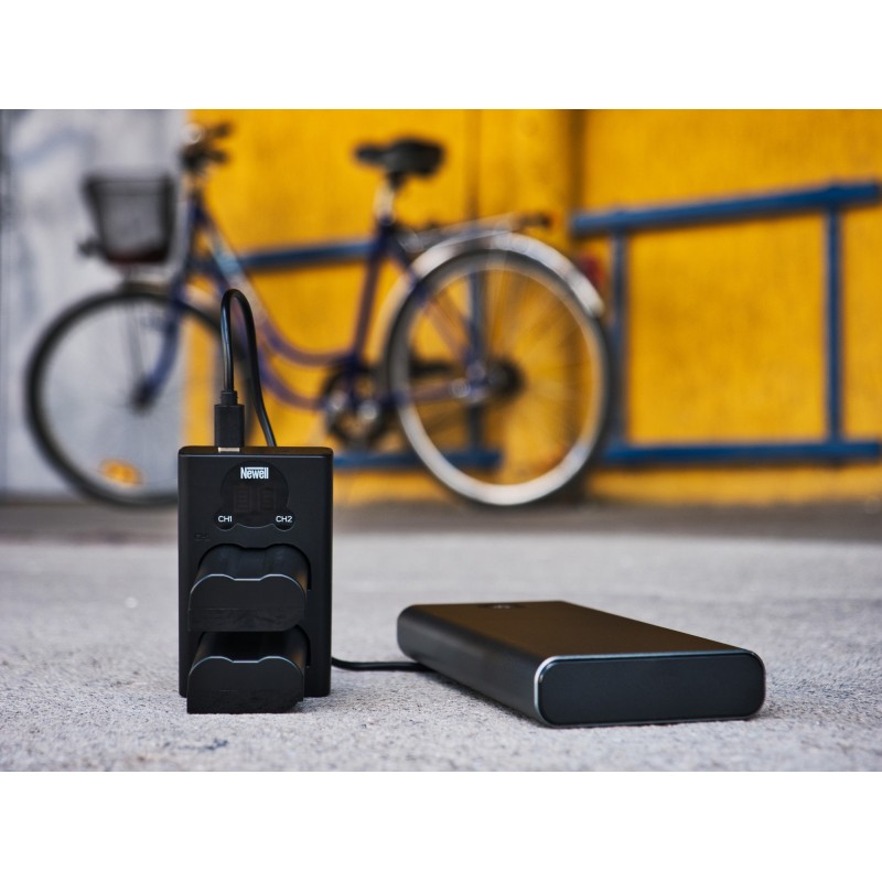 Ładowarka dwukanałowa Newell DL-USB-C do akumulatorów NP-FZ100 - Zdjęcie 9