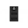 Ładowarka dwukanałowa Newell DL-USB-C do akumulatorów AB1 do Osmo Action - Zdjęcie 3