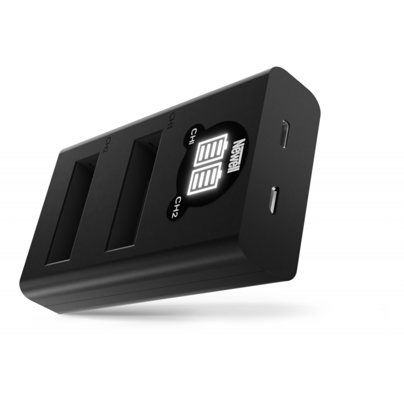 Ładowarka dwukanałowa Newell DL-USB-C do akumulatorów AB1 do Osmo Action