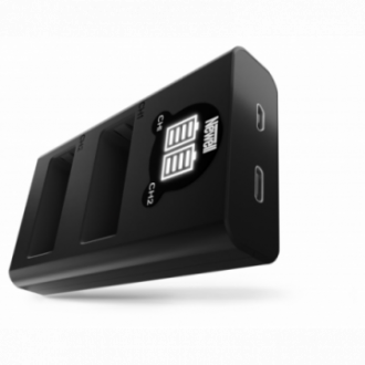 Ładowarka dwukanałowa Newell DL-USB-C do akumulatorów DMW-BLG10 do Panasonic