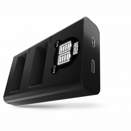 Ładowarka dwukanałowa Newell DL-USB-C do akumulatorów DMW-BLG10 do Panasonic