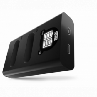 Ładowarka dwukanałowa Newell DL-USB-C do akumulatorów EN-EL23 do Nikon