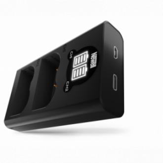 Ładowarka dwukanałowa Newell DL-USB-C do akumulatorów EN-EL3e do Nikon