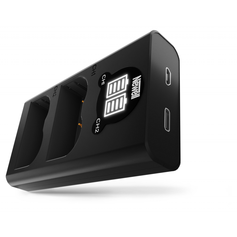 Ładowarka dwukanałowa Newell DL-USB-C do akumulatorów EN-EL3e do Nikon