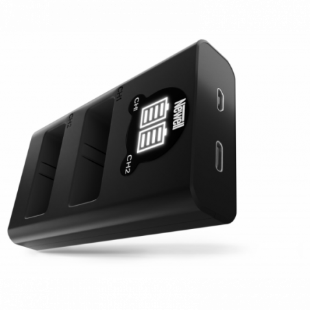 Ładowarka dwukanałowa Newell DL-USB-C do akumulatorów LP-E8 do Canon